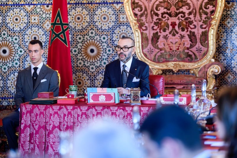 صاحب الجلالة الملك محمد السادس يترأس مجلسا وزاريا بمدينة الدار البيضاء 