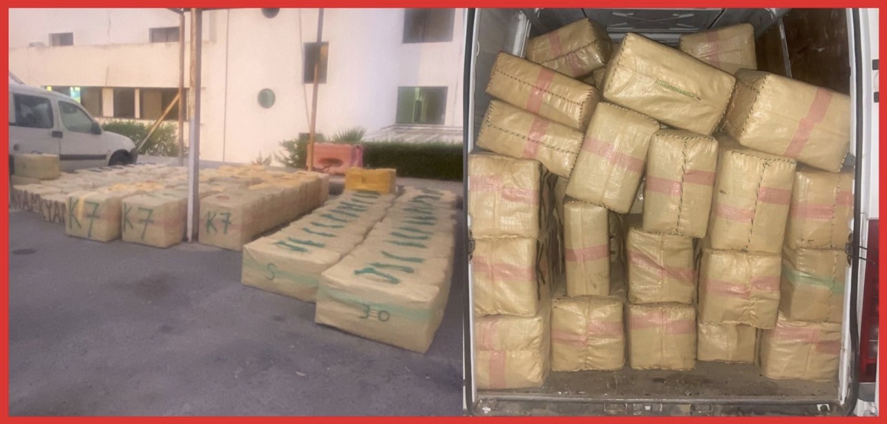 أطنان الشيرا تسقط بضواحي أسفي