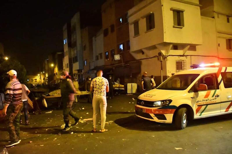 ليلة عاشوراء بسلا تتحول إلى ساحة شغب واستعمال خطير لقنينات الغاز