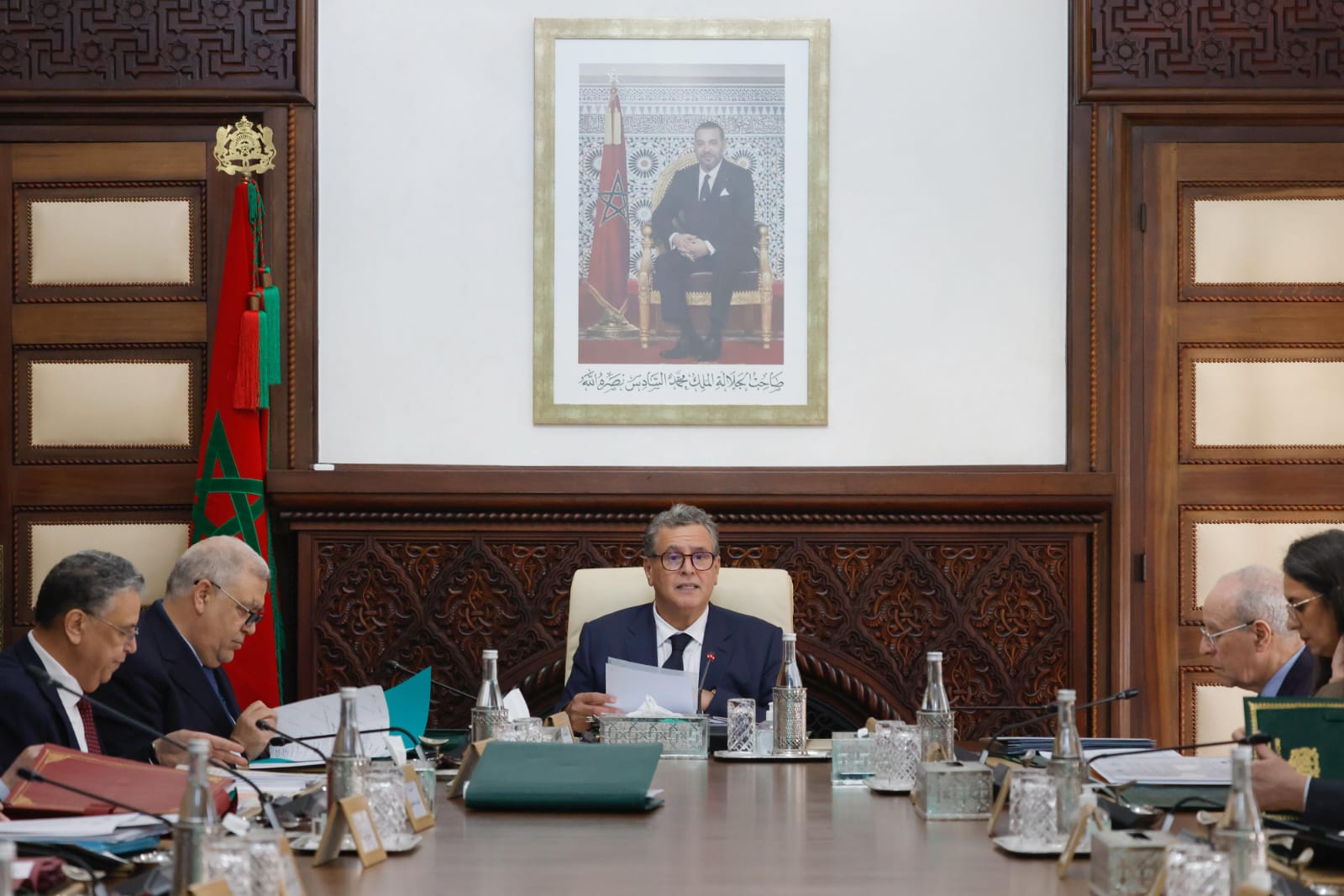 مجلس الحكومة يصادق على قوانين للخبرة القضائية والمراقبة الداخلية ويتدارس تطورات الفيضانات