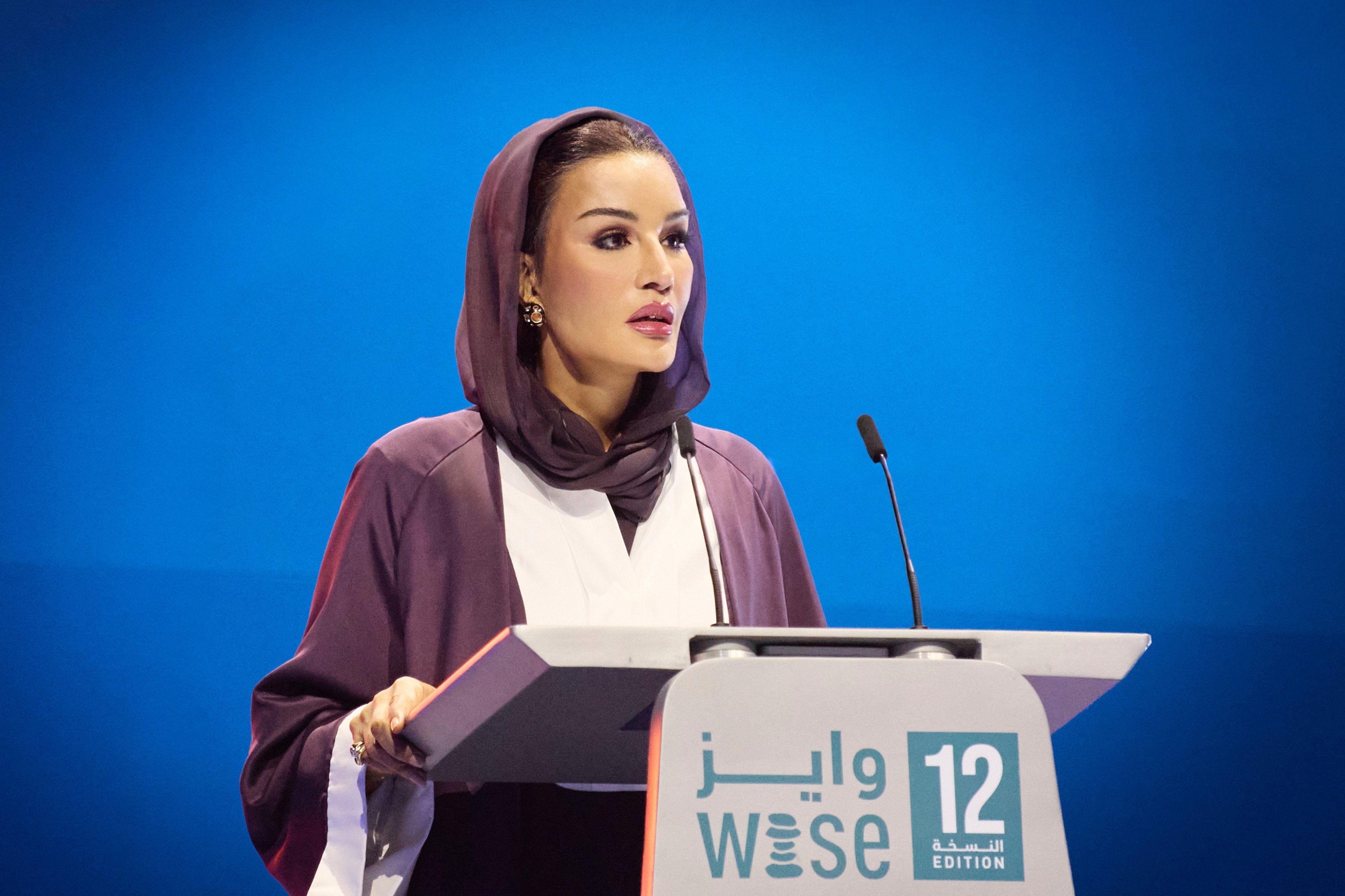 الدوحة.. افتتاح مؤتمر القمة العالمي للابتكار في التعليم "وايز" بحضور الشبخة موزا