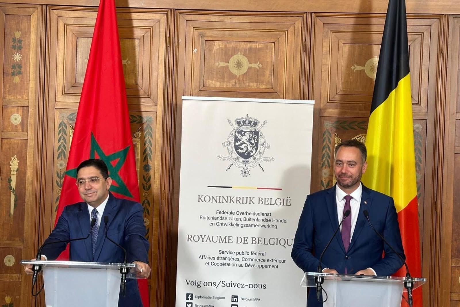 بلجيكا تدعم مبادرة الحكم الذاتي التي تضع جهة الصحراء "في إطار سيادة المملكة ووحدتها الوطنية"