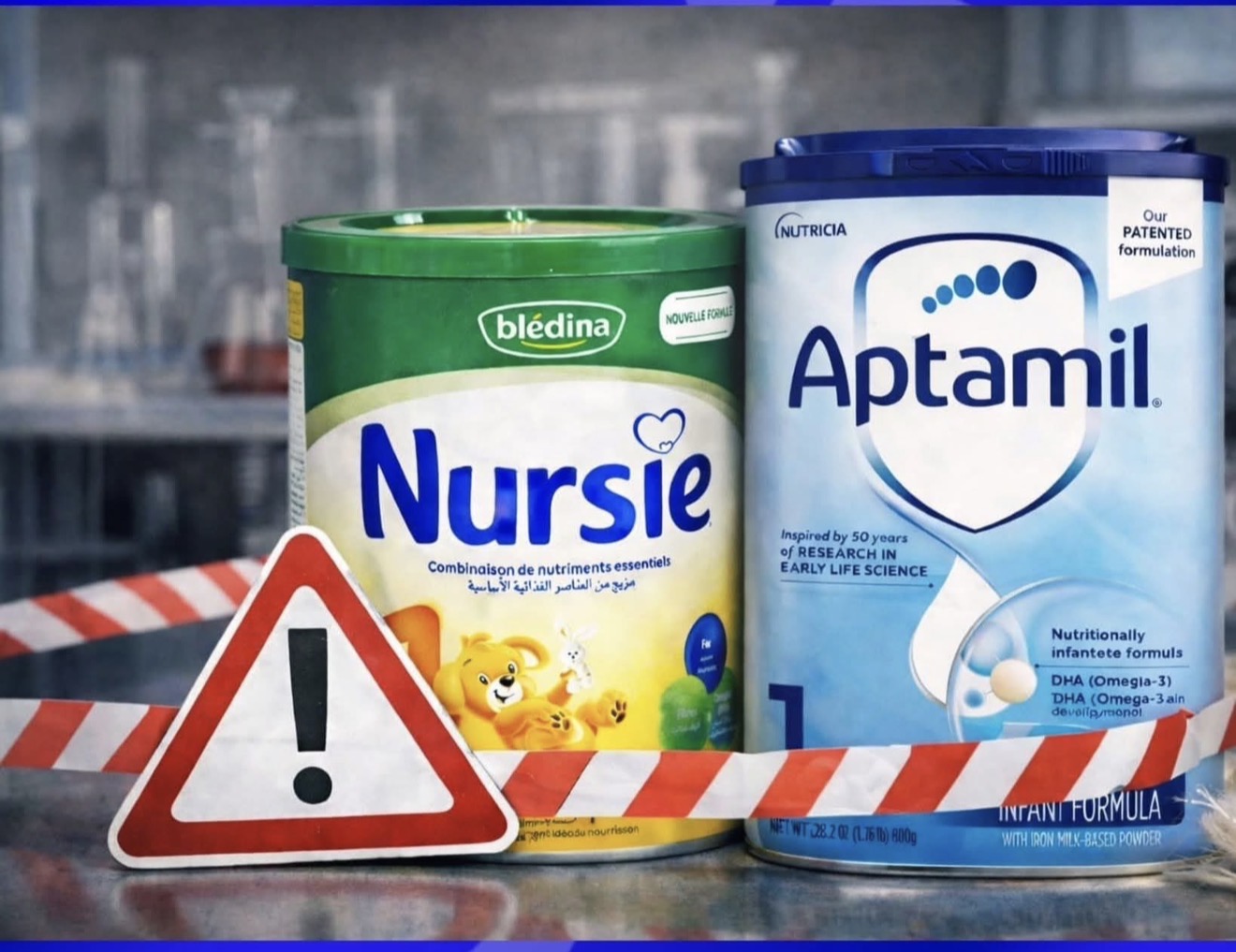 أونسا تسحب دفعات من حليب الرضع من الأسواق المغربية بسبب "تسمم محتمل "